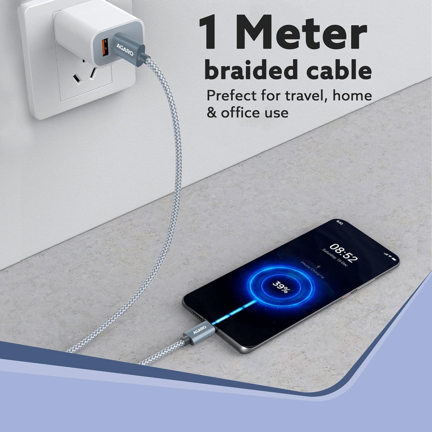AGARO Type C to Type C Cable thumbnail 3