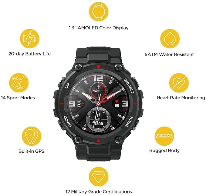 Amazfit T Rex Smartwatch thumbnail 2