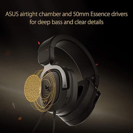 Asus Headset TUF H3 Gaming GUN METAL thumbnail 2