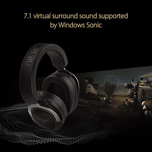 Asus Headset TUF H3 Gaming GUN METAL thumbnail 3