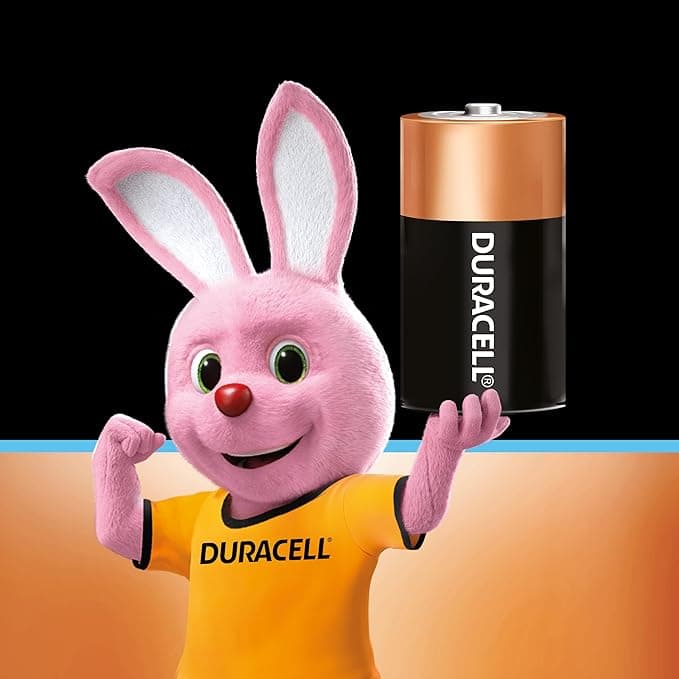 Duracell Ultra Alkaline C Batteries (Pack of 2) thumbnail 2