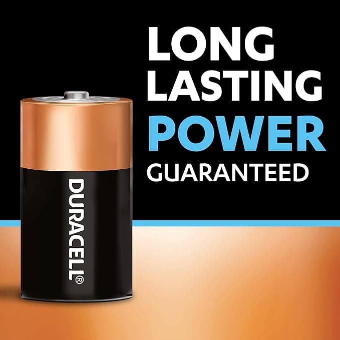 Duracell Ultra Alkaline C Batteries (Pack of 2) thumbnail 3