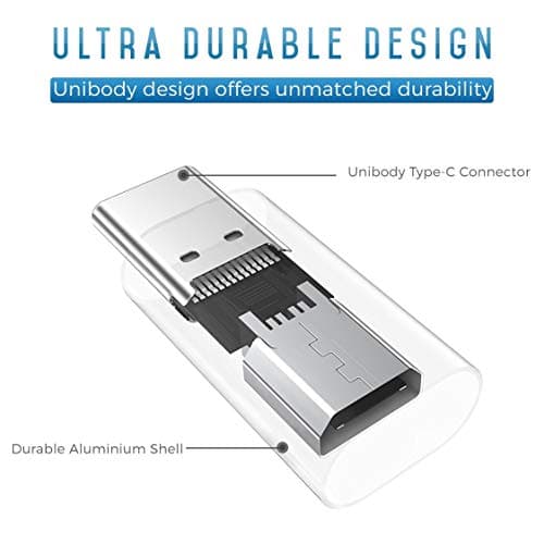Dyazo 2.4 Amp USB To Type C Adapter Converter thumbnail 4