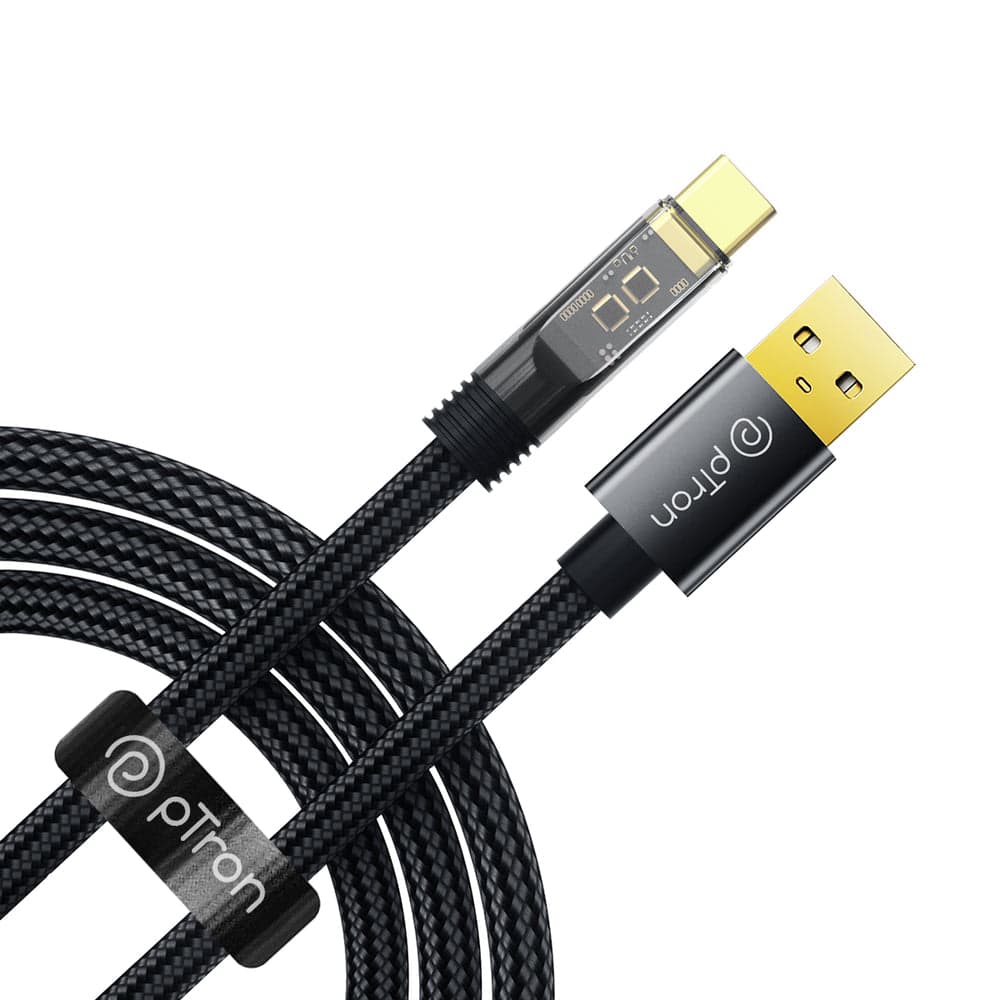 Open-box ptron-usb-type-c-cable-6-1-m-unbreakable-nylon-braided-pace