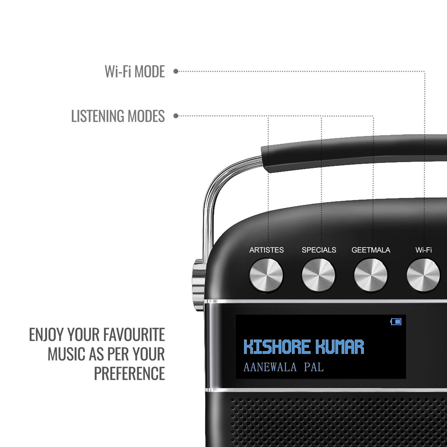 SAREGAMA Carvaan 2.0 Wi-Fi Digital Audio Player thumbnail 2