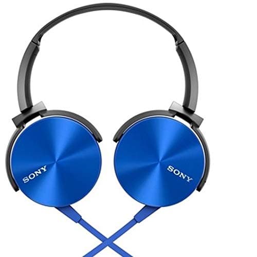 Sony Extra Bass MDR-XB450AP On-Ear Wired Headphones with Mic thumbnail 3