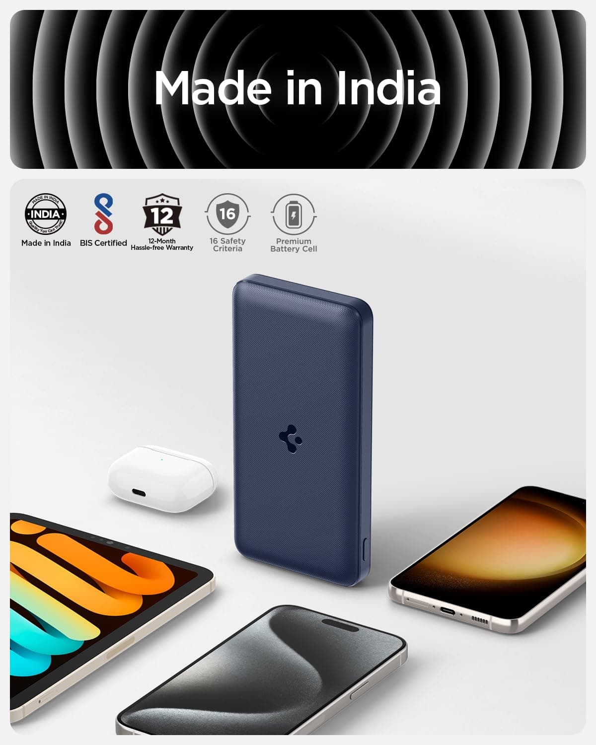 Spigen 20000 mAh, 30W Fast Charging Power Bank thumbnail 3