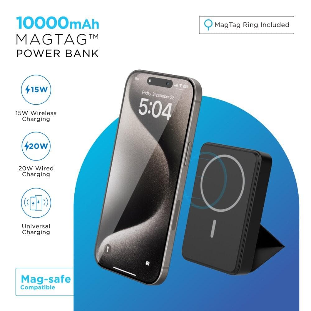URBN MAGTAG POWERBANK 10000 MAH thumbnail 2