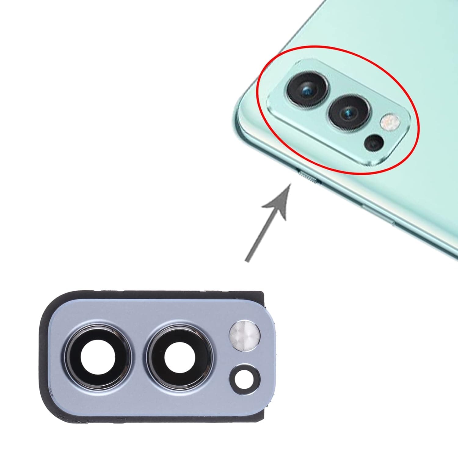 Camera Glass Lens for OnePlus Nord 2