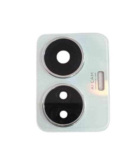 Camera Glass with Frame for Vivo T1 Pro White