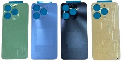 Back Panel for ITEL A70 Green