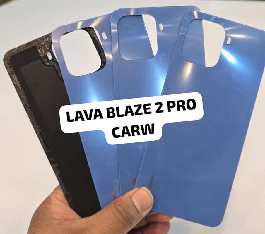Back Panel for Lava blaze 2 Pro blue