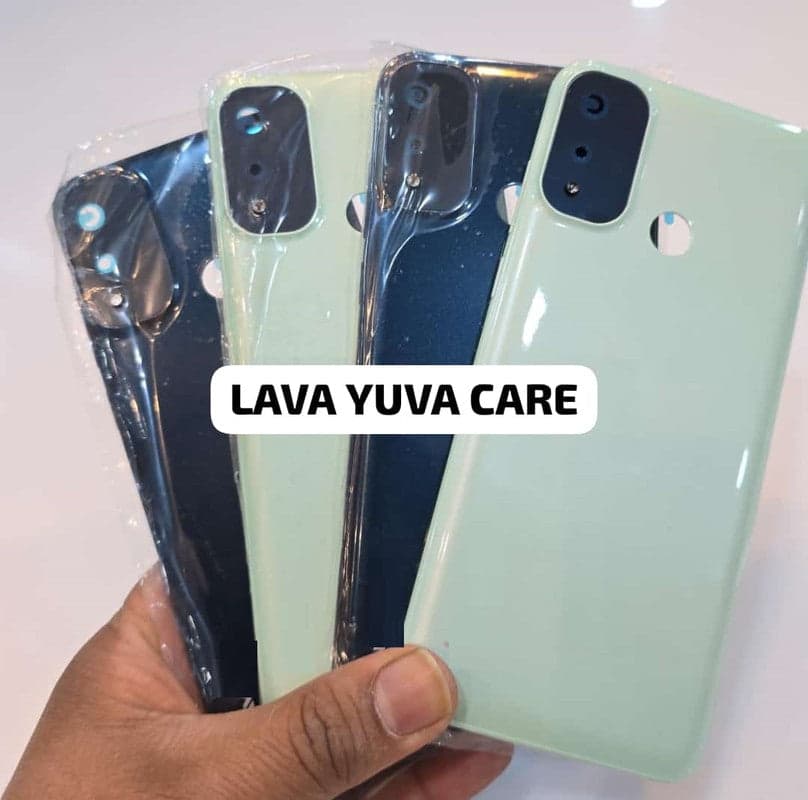 Back Panel for Lava YUVA Blue