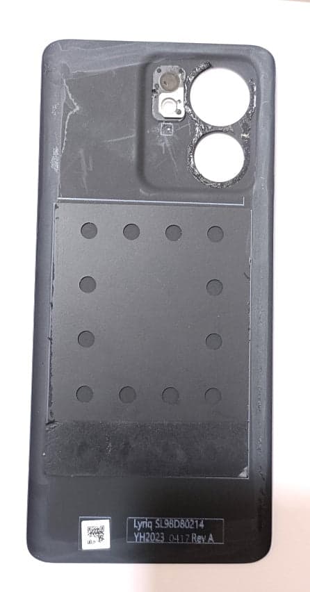 Back Panel for Moto Edge 40 Blue thumbnail 3
