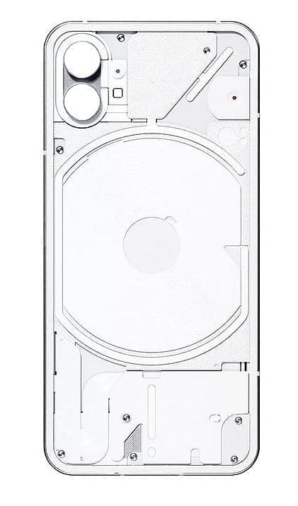 Back Panel for Nothing Phone 1 White