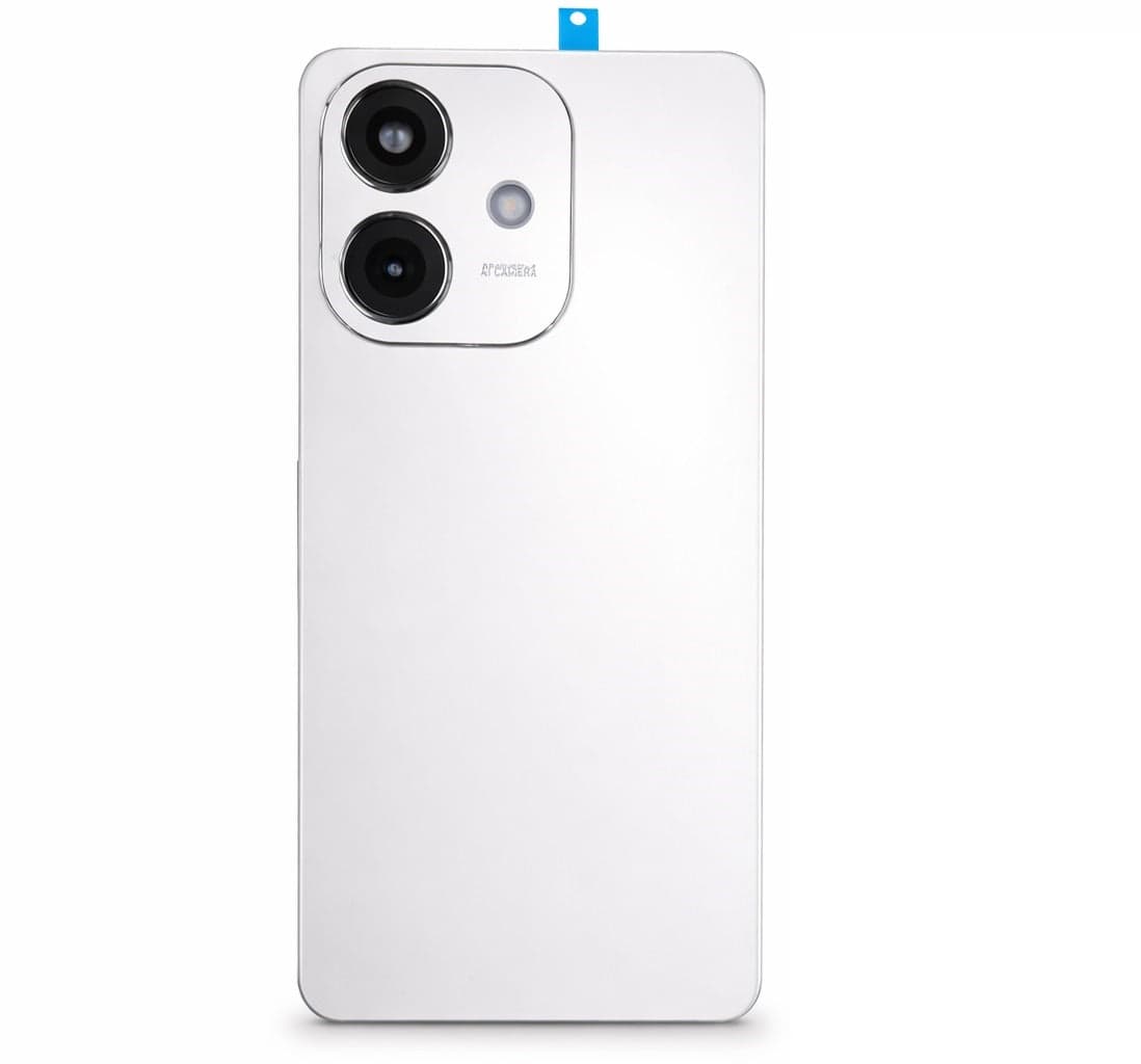 Back Panel with Camera Glass for Oppo A3X 5G White thumbnail 3