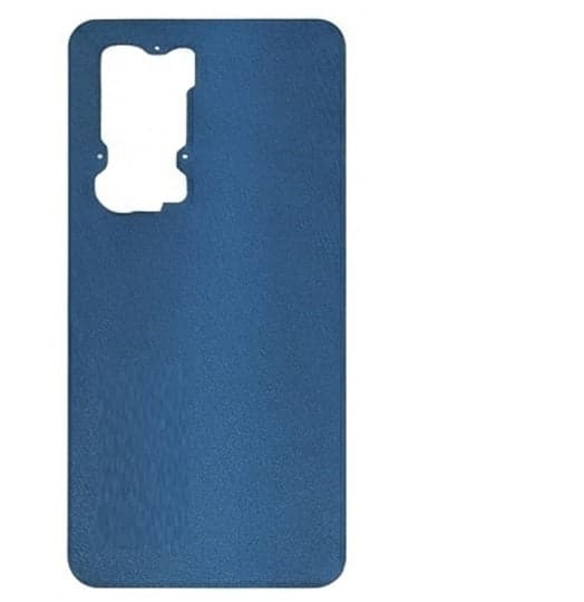 Back Panel for Realme Narzo 80X Blue Leather