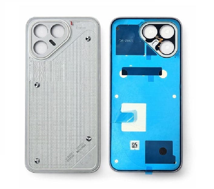 Back Panel for Tecno Pova 7 Pro 5G Silver