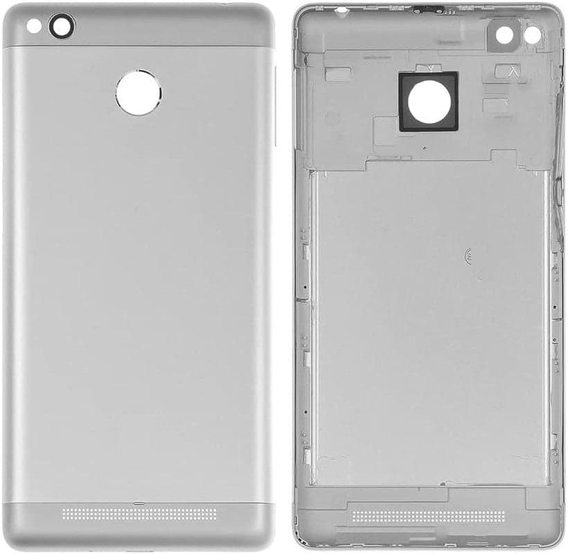 Back Panel for Xiaomi Redmi 3S Prime Silver