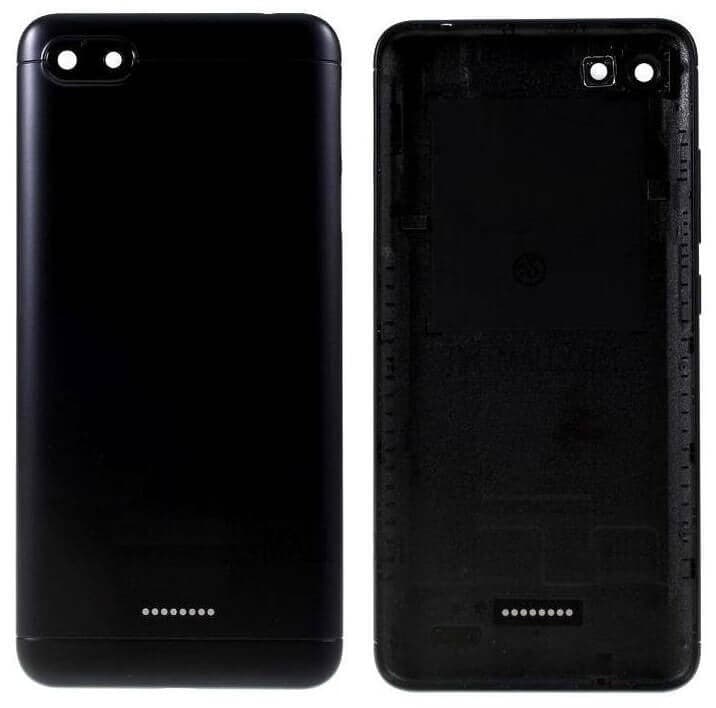 Back Panel for Xiaomi Redmi 6A Black
