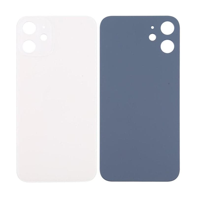 Back Panel Glass for Apple iPhone 12 Mini White thumbnail 2