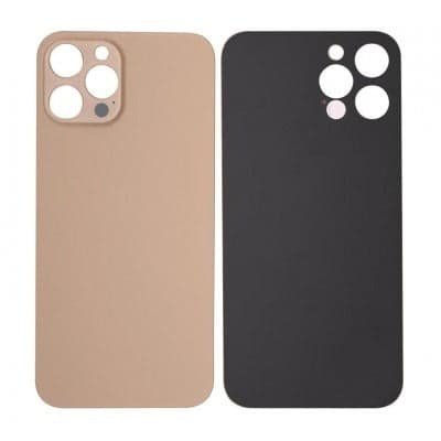 Back Panel Glass for Apple iPhone 12 Pro Max Gold thumbnail 2