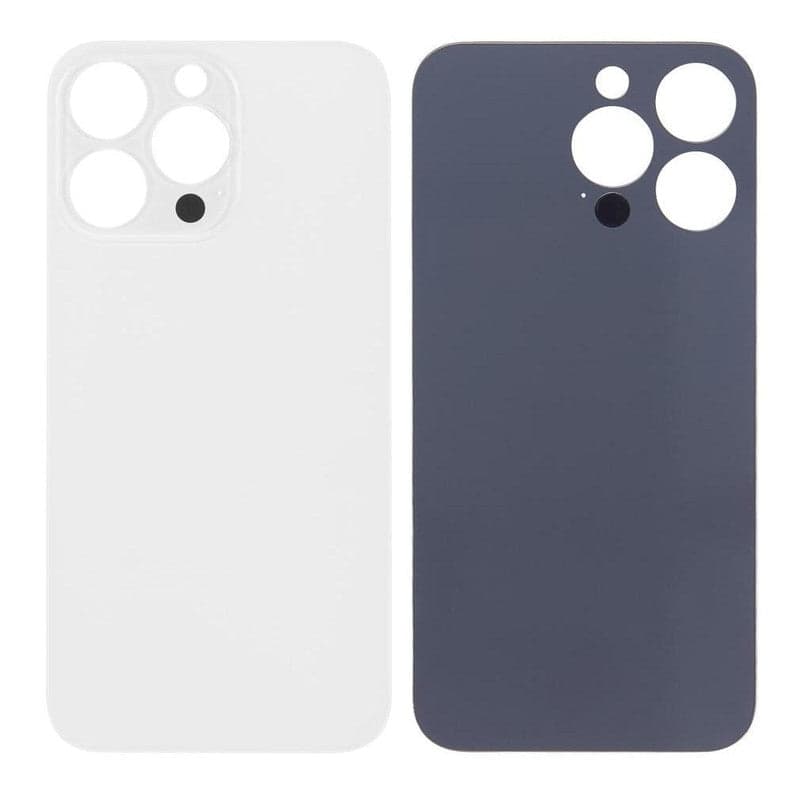 Back Panel Glass for Apple iPhone 13 Pro Max Silver thumbnail 2