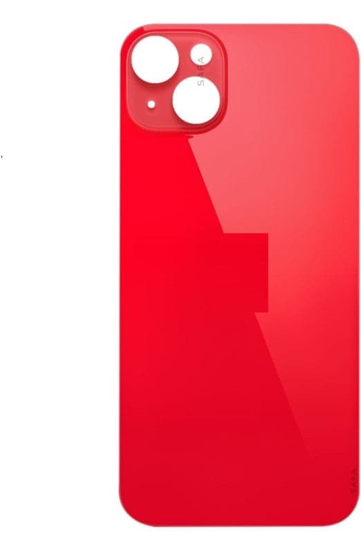 Back Panel Glass for Apple iPhone 14 Plus Red