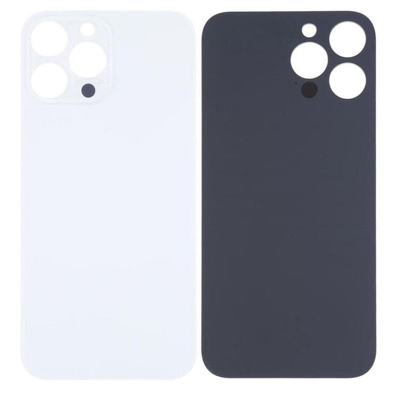 Back Panel Glass for Apple iPhone 14 Pro Max Silver thumbnail 2