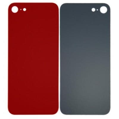 Back Panel Glass for Apple iPhone 8 Red thumbnail 2