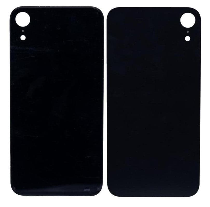 Back Panel Glass for Apple iPhone XR Black thumbnail 2