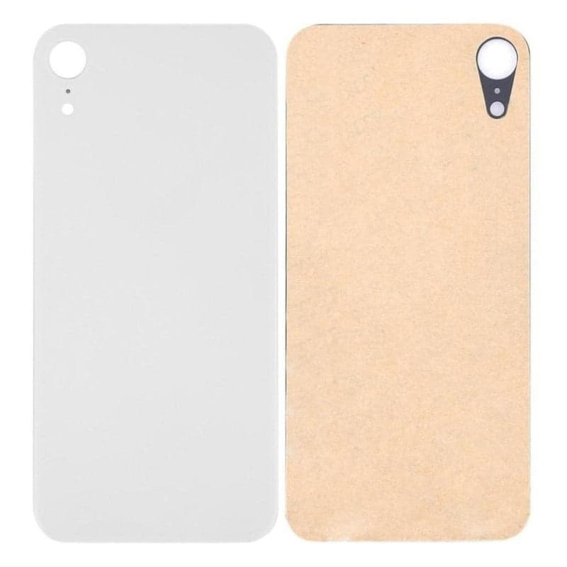 Back Panel Glass for Apple iPhone XR White thumbnail 2