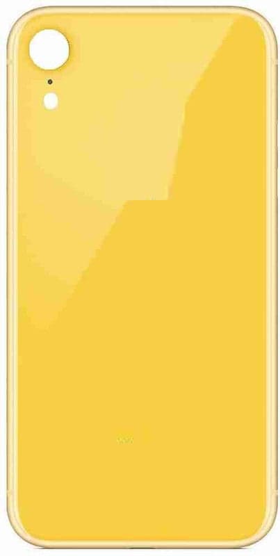 Back Panel Glass for Apple iPhone XR Yellow