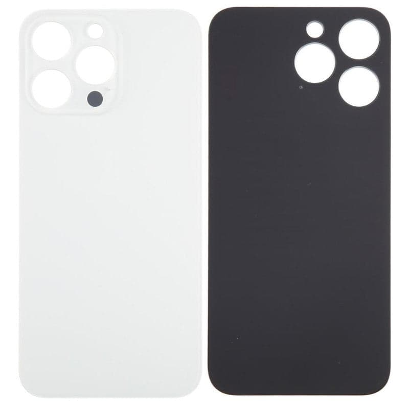 Back Panel Glass for Iphone 15 Pro Max White