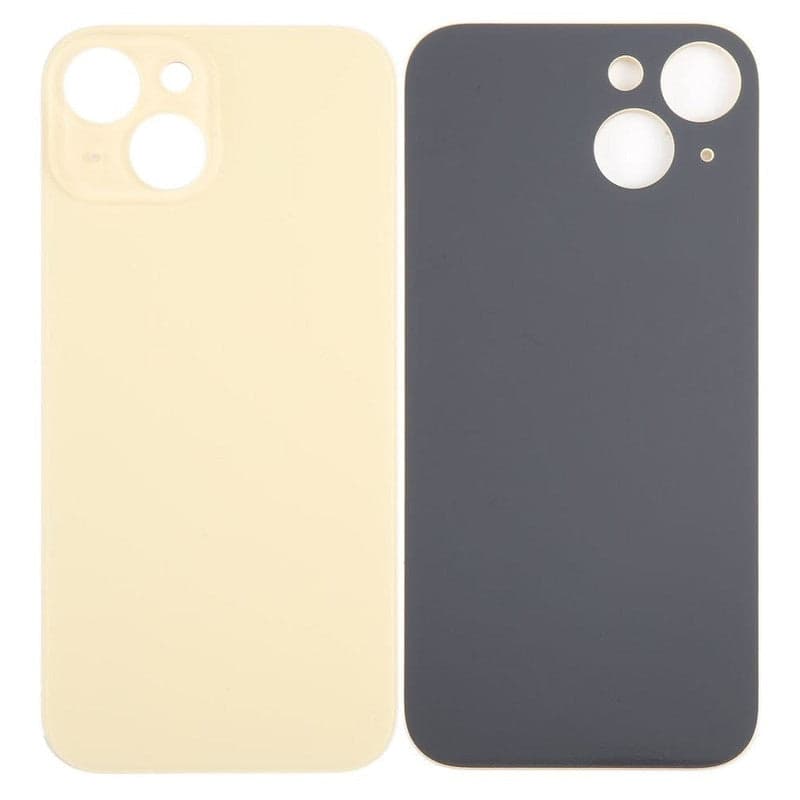 Back Panel Glass for Iphone 15 Yellow