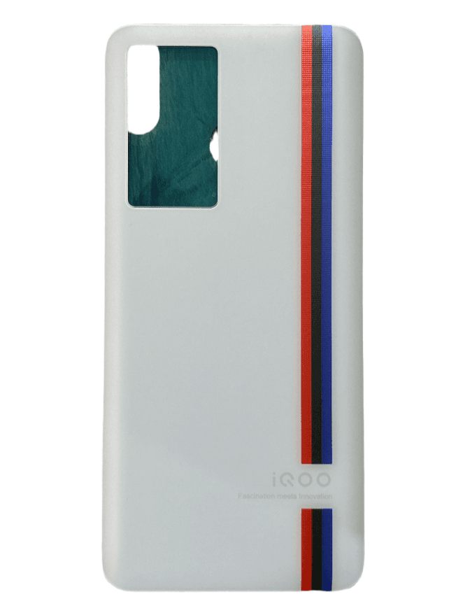 Back Panel Glass for IQOO 9 5G (White) thumbnail 3