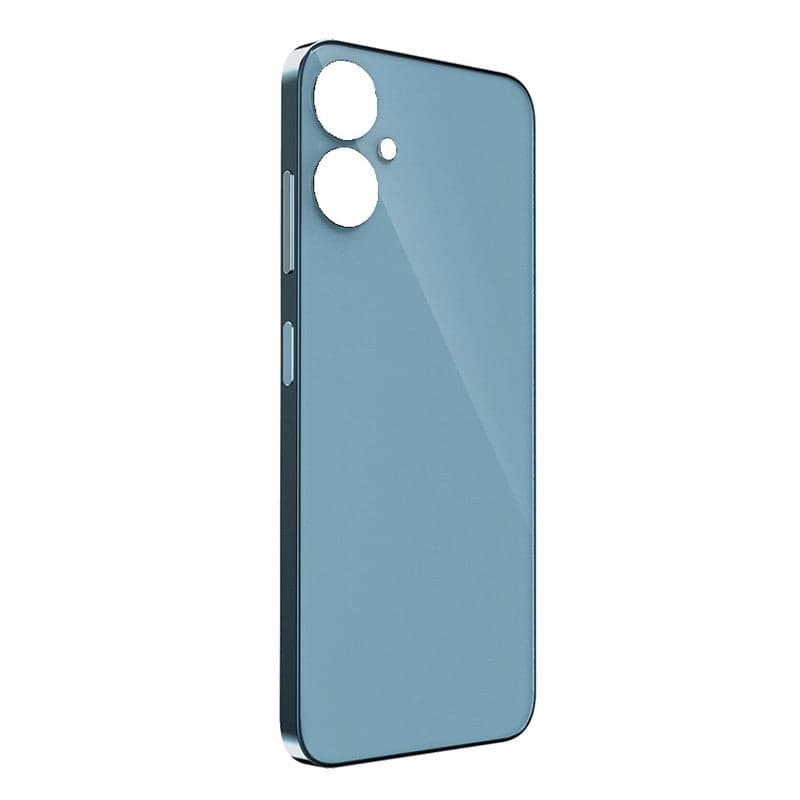 Back Panel Glass for Lava Blaze 2 (4G) Glass Blue thumbnail 2