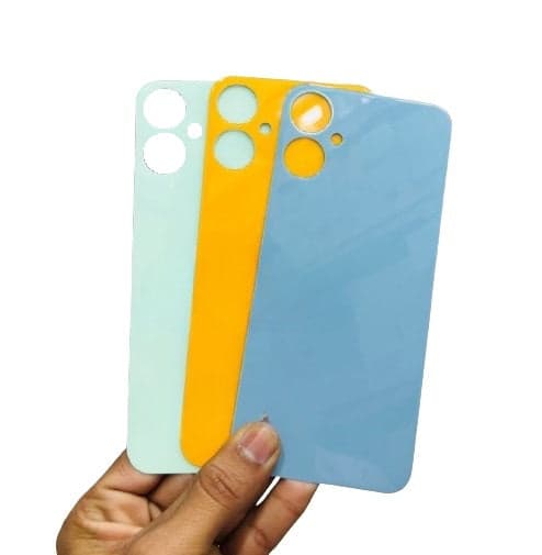 Back Panel Glass for Lava Blaze 2 (4G) Orange