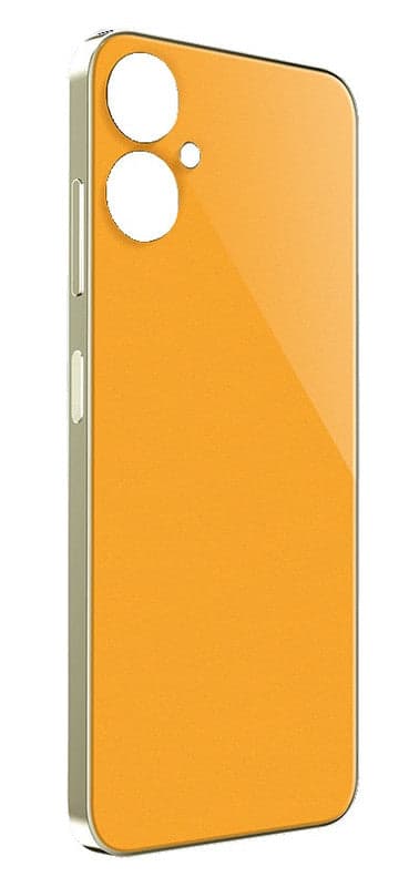 Back Panel Glass for Lava Blaze 2 (4G) Orange thumbnail 2