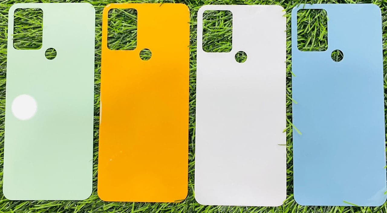 Back Panel Glass for Lava Blaze 4G Blue