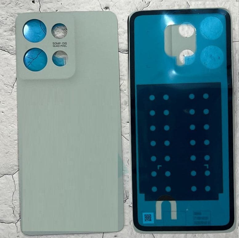 Back Panel Glass for Motorola Moto G75 Grey
