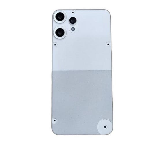 Back Panel Glass for Nothing CMF Phone 2 Pro White