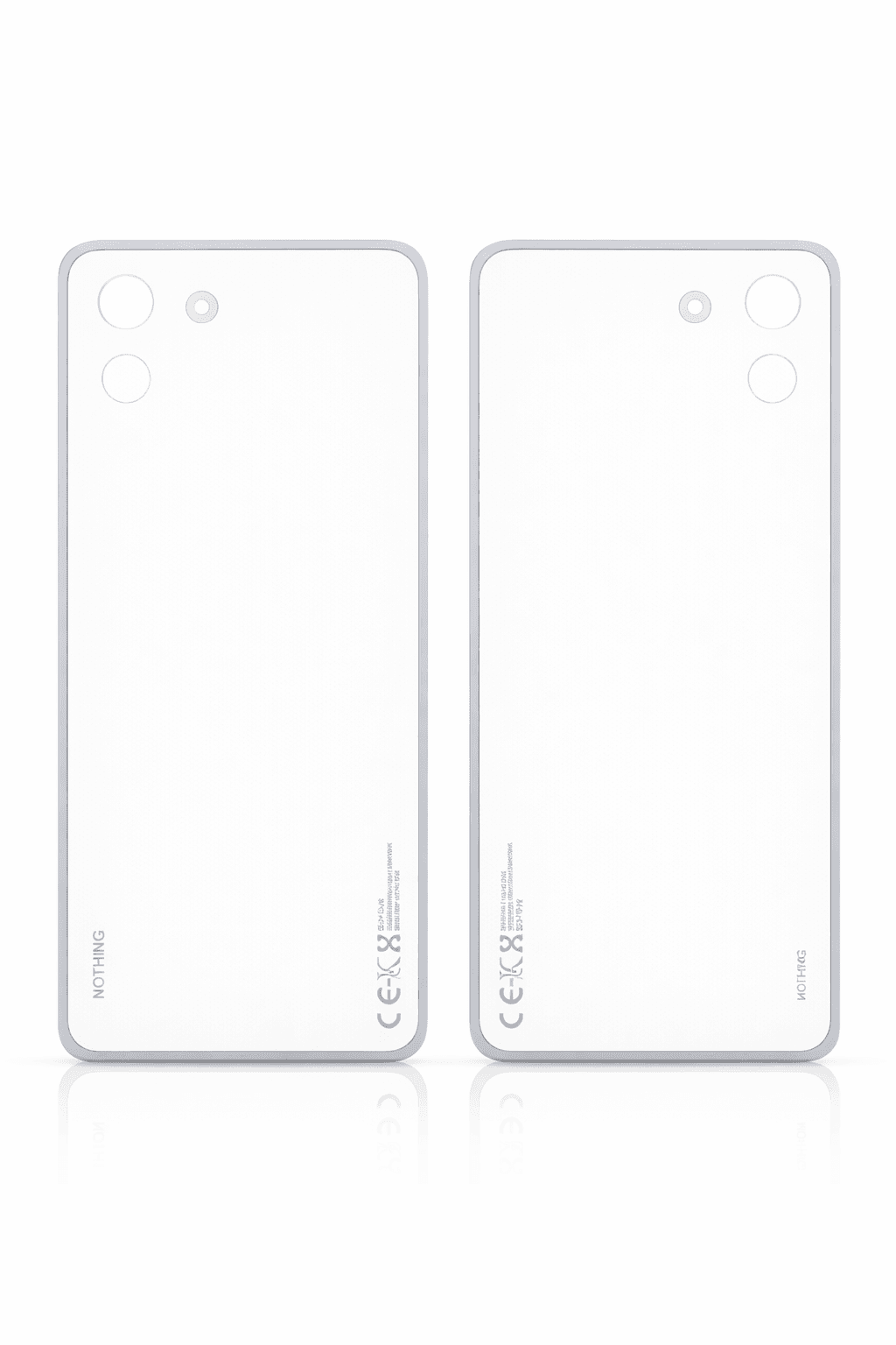 Back Panel Glass for Nothing Phone 2 Grey thumbnail 2