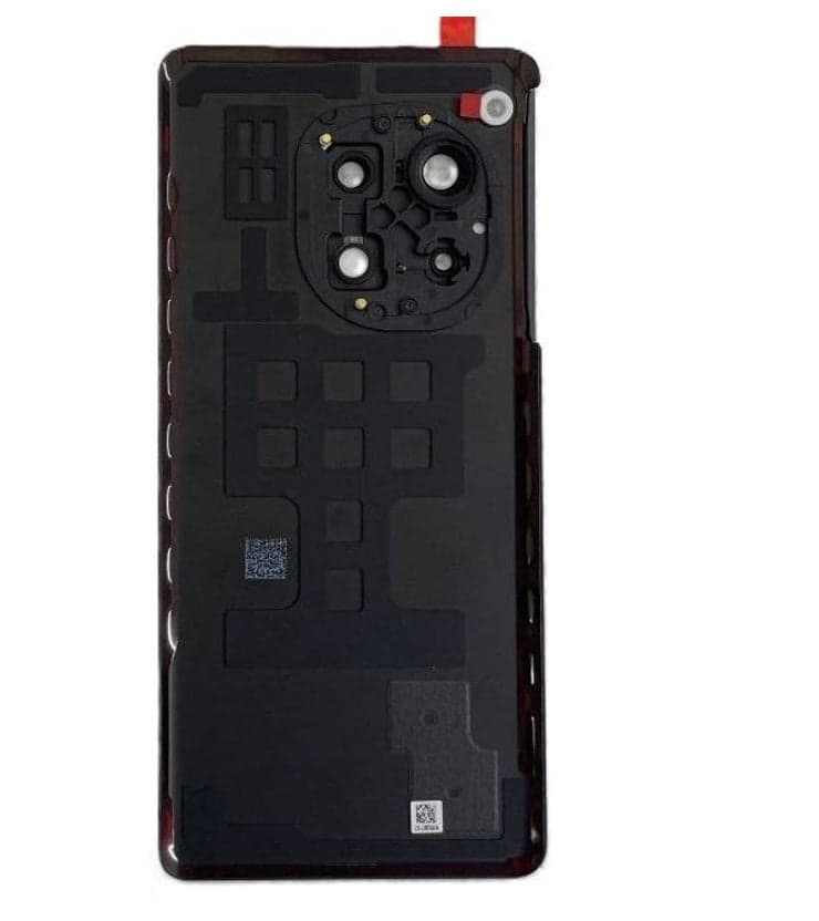 Back Panel Glass for OnePlus 12R Black thumbnail 3