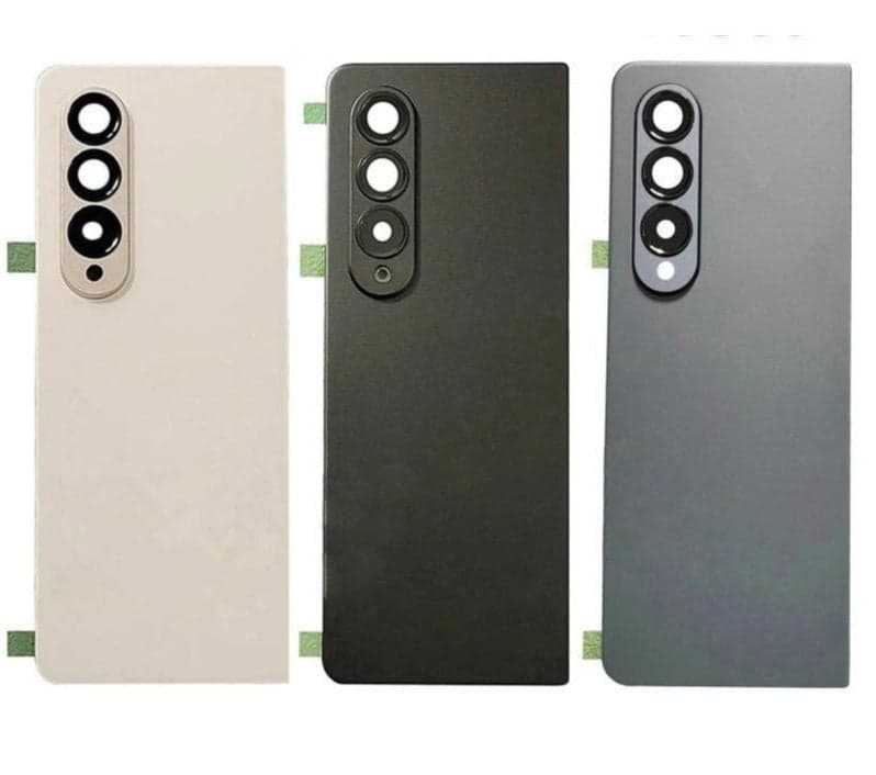 Back Panel Glass for Samsung Galaxy Z Fold 4 Black thumbnail 3