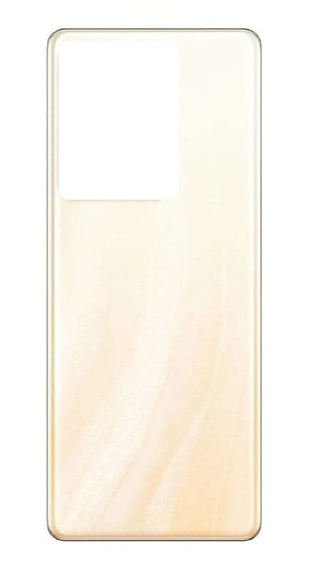 Back Panel Glass for Vivo T2 Pro White
