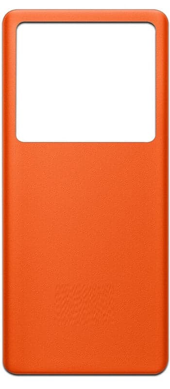 Back Panel Glass for Vivo X80 Pro Orange