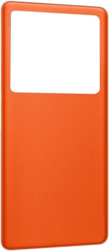 Back Panel Glass for Vivo X80 Pro Orange thumbnail 3