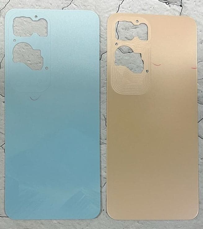 Back Panel Glass for Vivo Y19S Gold