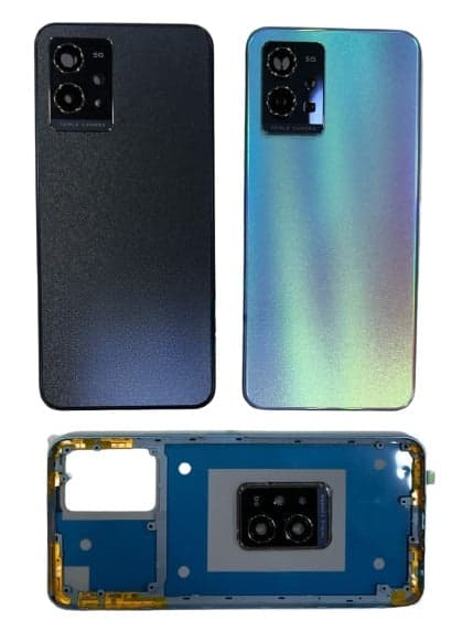 Back Panel with Camera Glass for Vivo T1 5G Blue